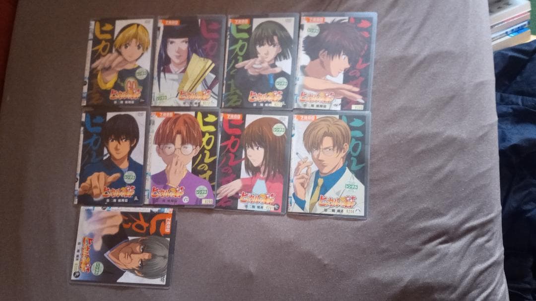 DVD ヒカルの碁　一期二期三期＋北斗杯セット（レンタル落ち）