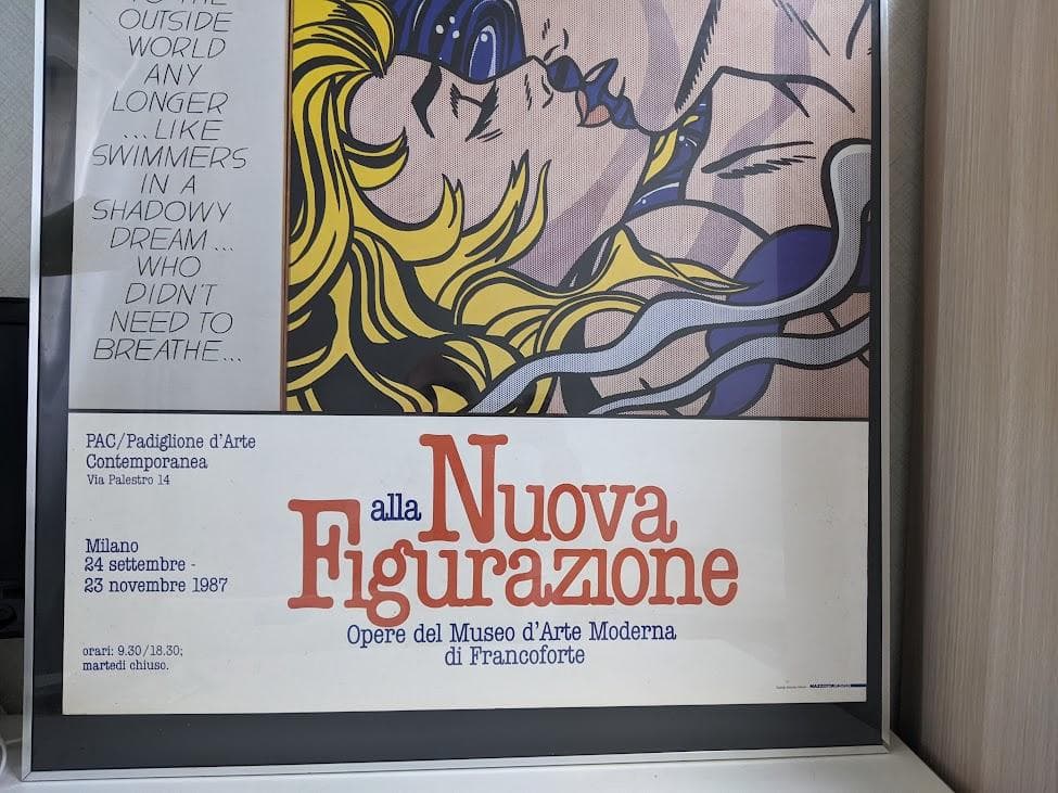 リキテンスタイン・ビンテージポスターThe art of Love値下げしました