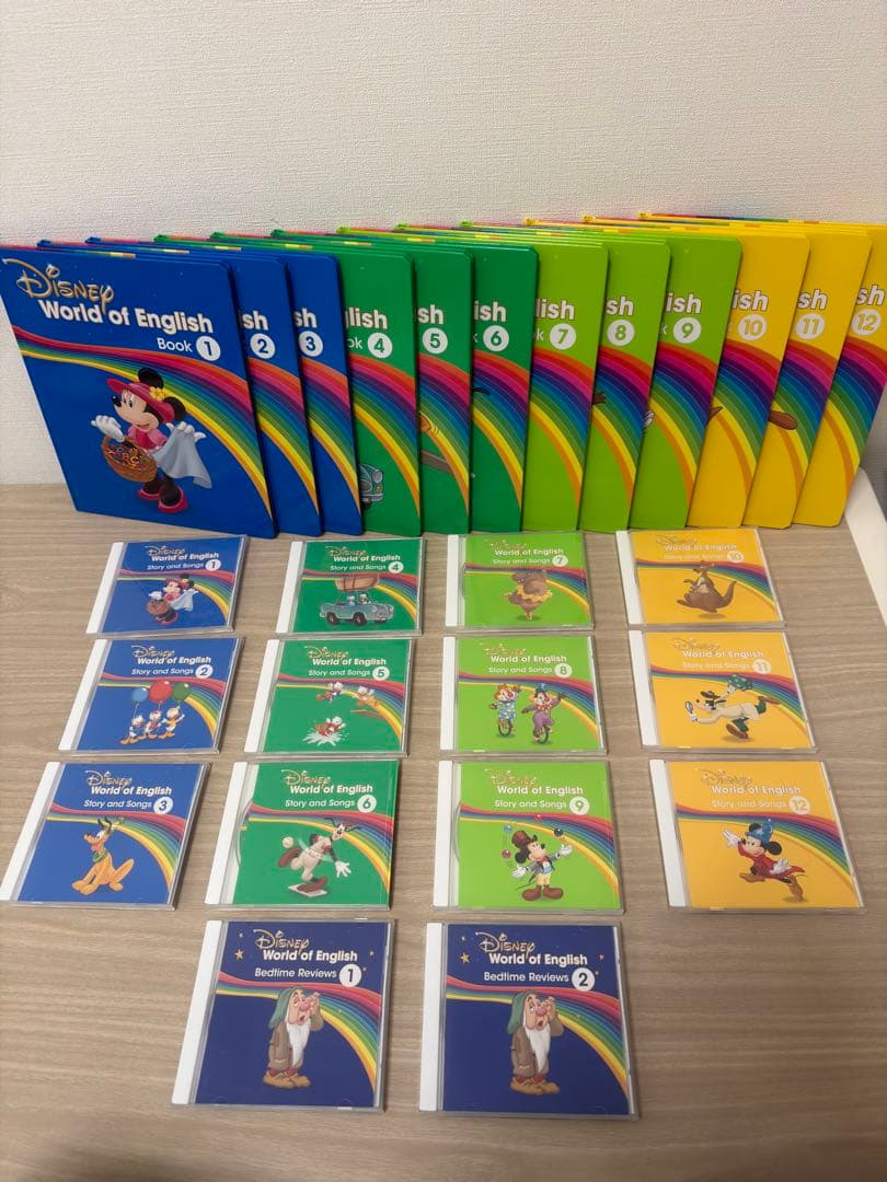 DWE Books12冊 Story and Songs CD12枚(中古) 1.jpg