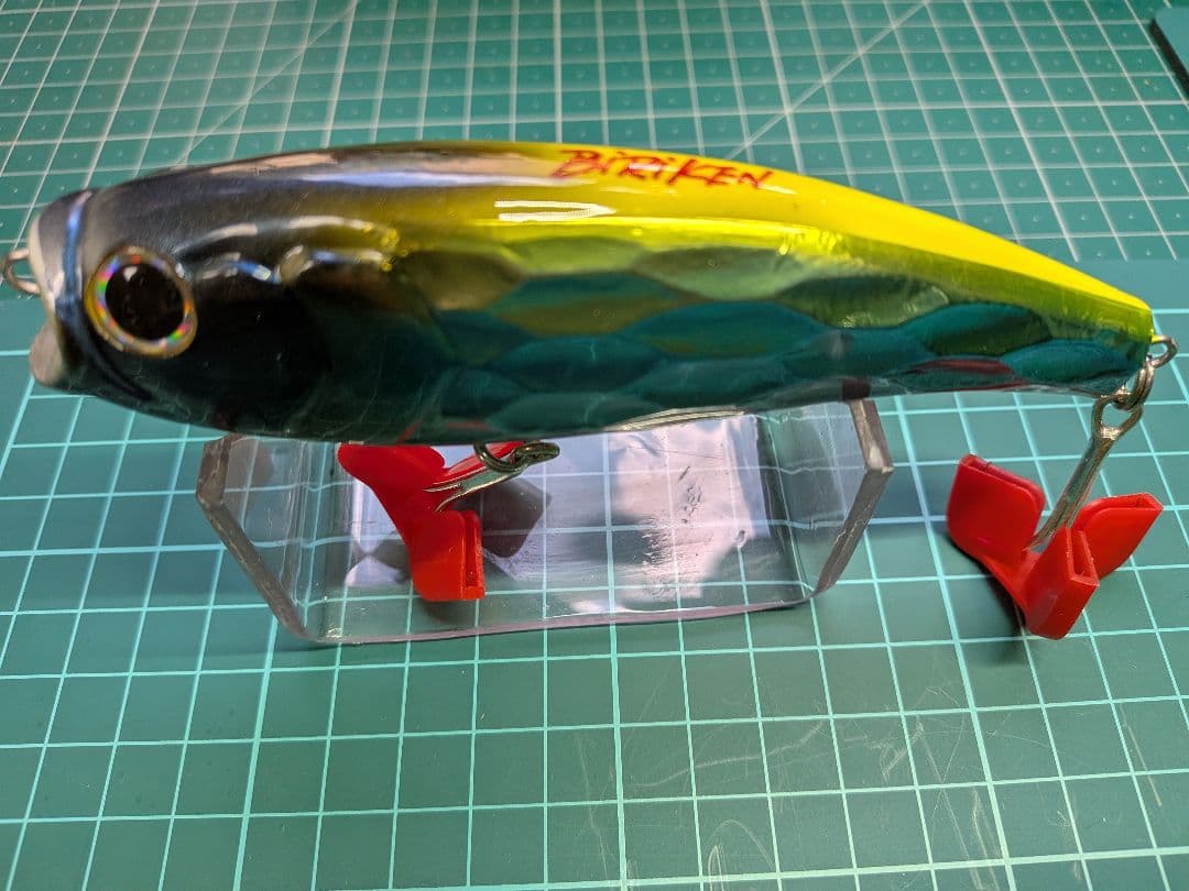 希少美品ミラクルワークスビリケンハンドメイドウッドルアー　 ウメイロ12.5cm シーバス】ミラクルワークス ビリケン 12.5cm 彫り版 ウッド | この