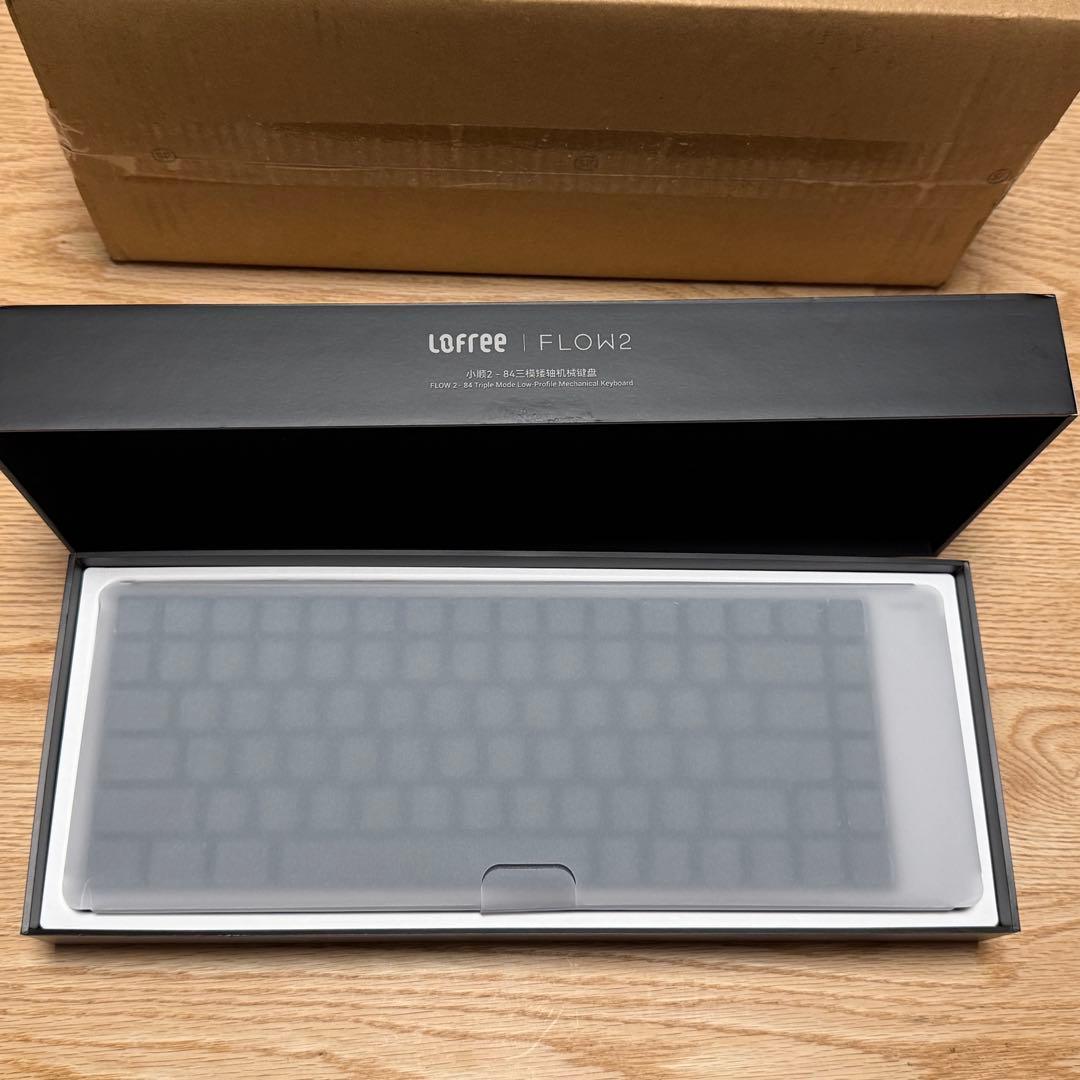Lofree Flow2 84 スペースグレー 純正ケース付属 - メルカリ