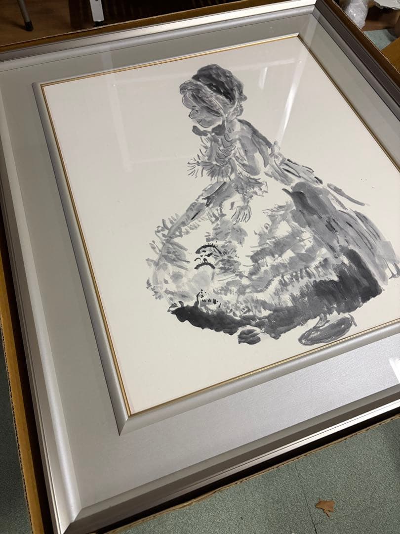 F10号用 ステンレス製額縁 3点セット