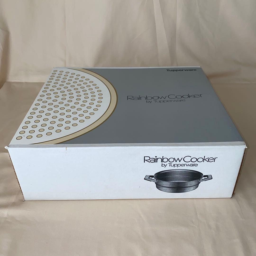 新品 未開封 タッパーウェア レインボークッカー 26cm用スチーマー