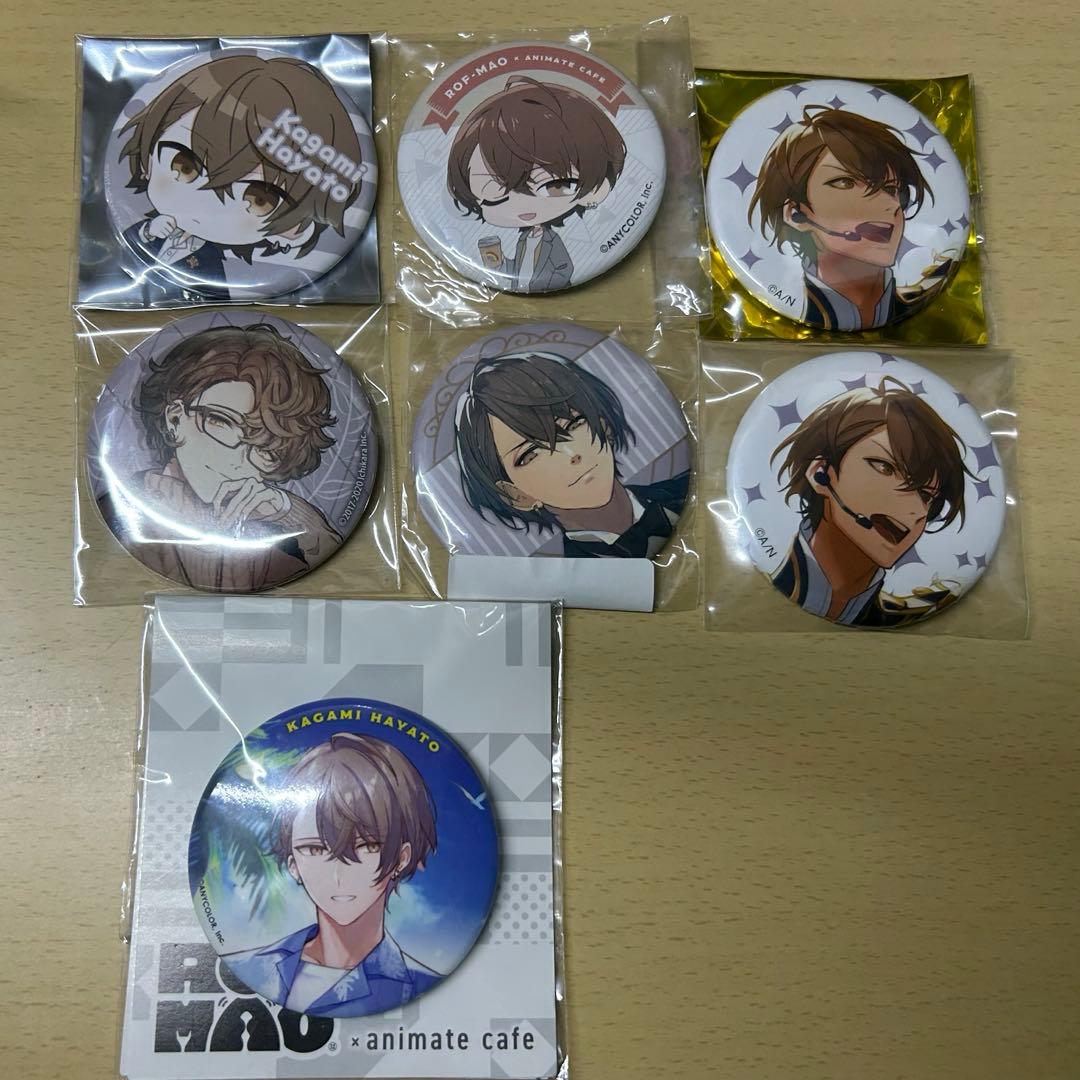 にじさんじ 加賀美ハヤト 缶バッジ アクリルスタンド まとめ売り