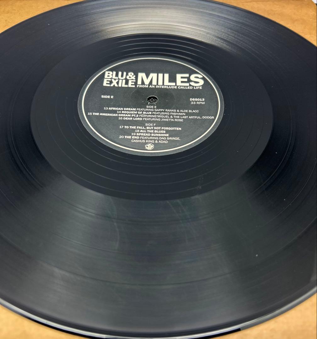 MILES \"3LP\" BLU & EXILE ブルー&エグザイル