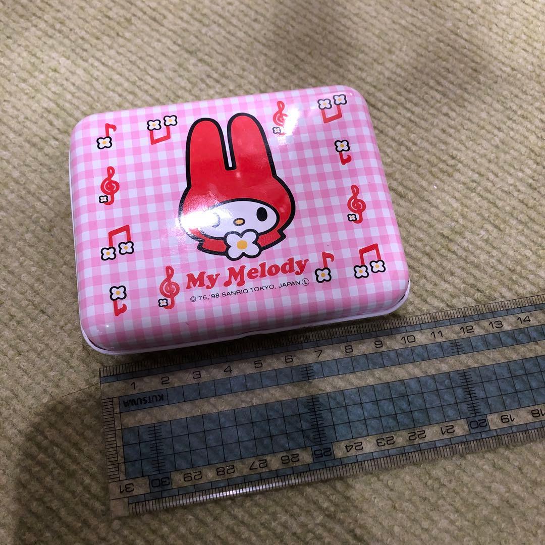 レア⭐︎サンリオ 昭和レトロ☆初期マイメロ／缶 小物入れ☆赤ずきん