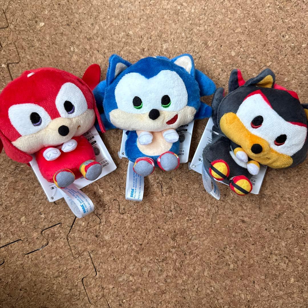 SONIC&FRIENDS ＆you マスコット ぬいぐるみ 3種 - メルカリ