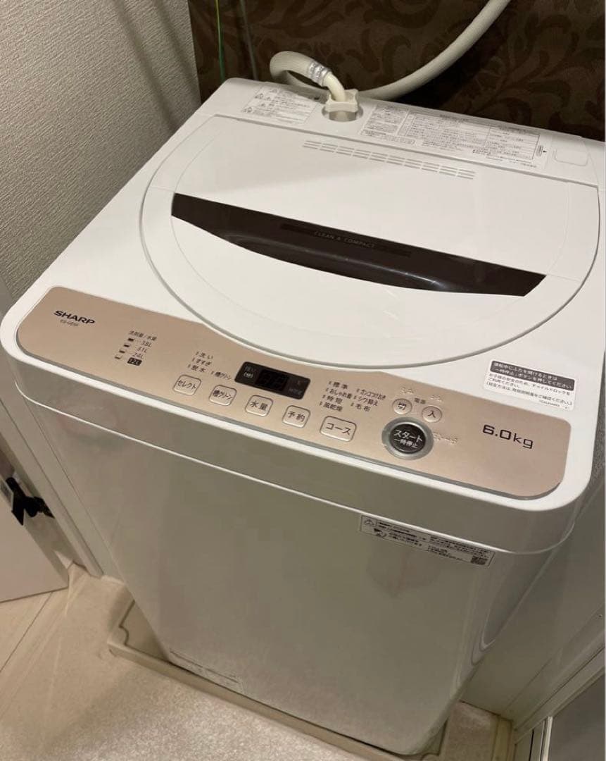 バウアーページです【SHARP】洗濯機 ES-GE6F 2022年製 シャープ 穴なし槽 ES-GE6F 価格比較 - 価格.com
