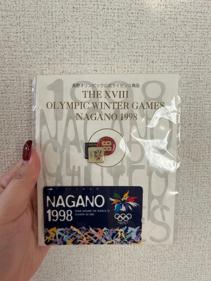 NAGANO 1998 オリンピック ピンバッジ - メルカリ