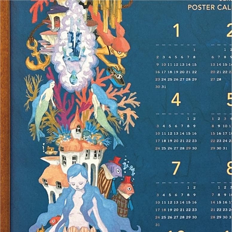 美品｜希少】junaida ジュナイダ 2022年版 ポスターカレンダー A2