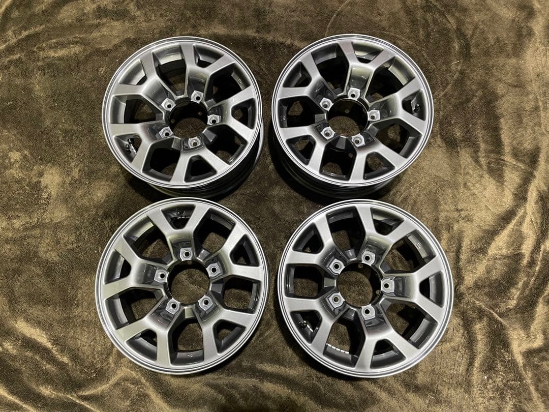 JB74 ジムニー シエラ 純正アルミホイール 新車外し 4本セット