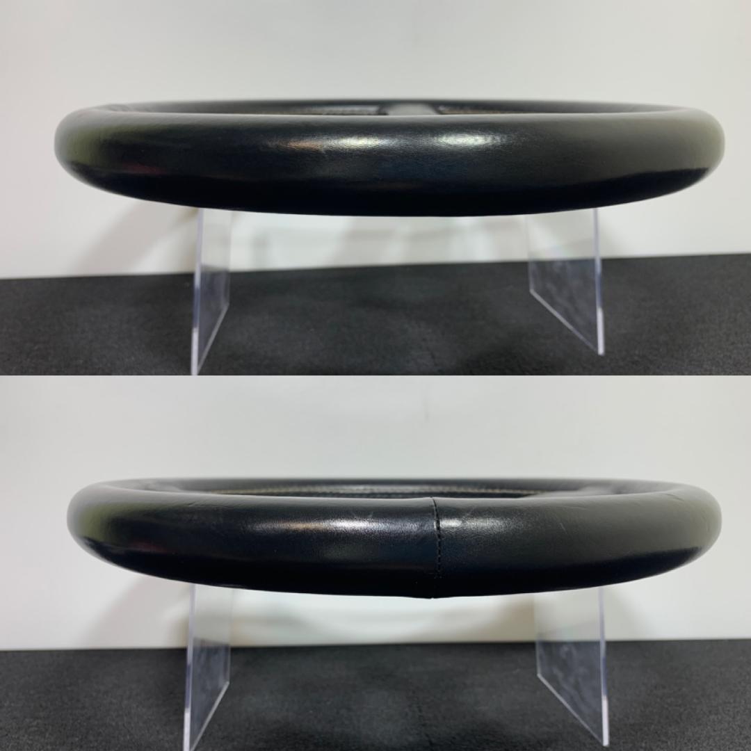 希少 当時物 フジダイナミック INDY500 レザーステアリング 美品