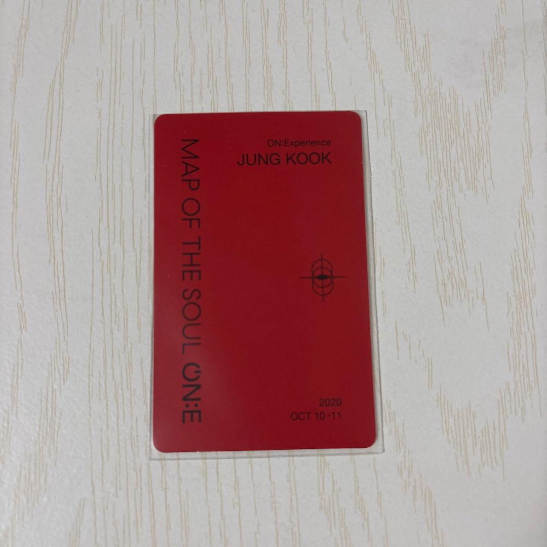 BTS グク トレカ MOS ON:E DVD - メルカリ