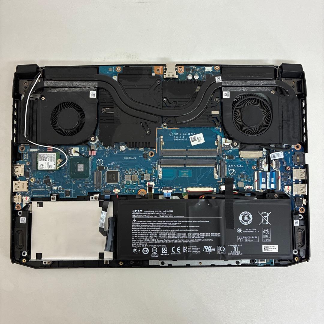 ジャンク Acer Nitro 5 AN515-55-53AG - メルカリ