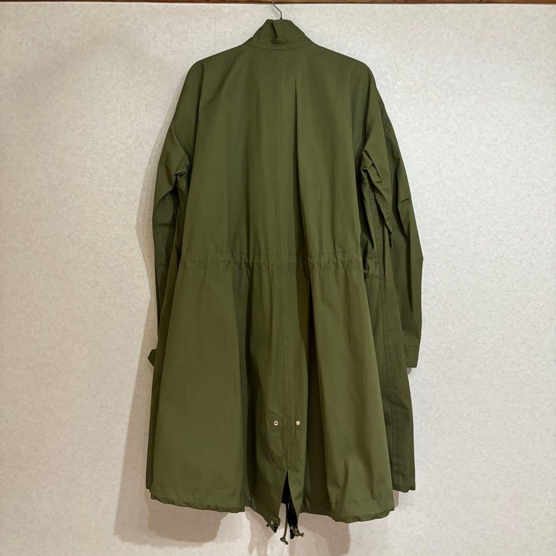 sacai コットンナイロン オックスフォード コート SCW-004 サイズ1