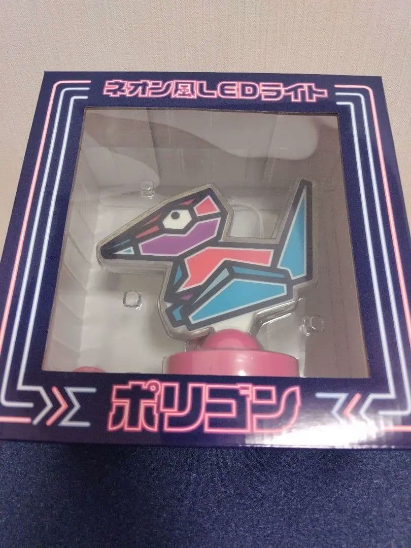 ポリゴン ネオン風LEDライト☆ポケモンセンター限定ステッカーくじ特賞