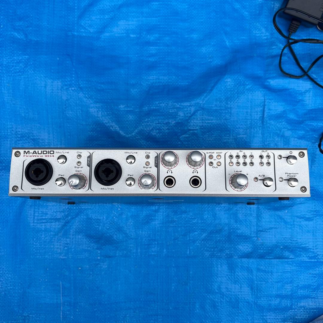 バ*ラ様 M-AUDIO 型番：FIREWIRE1814 MIDIインターフェイ