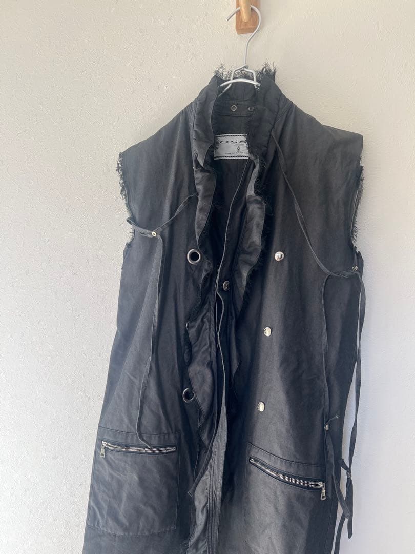 OSSA MONDO オッサモンド デニム風 ジレ グランジ ベスト