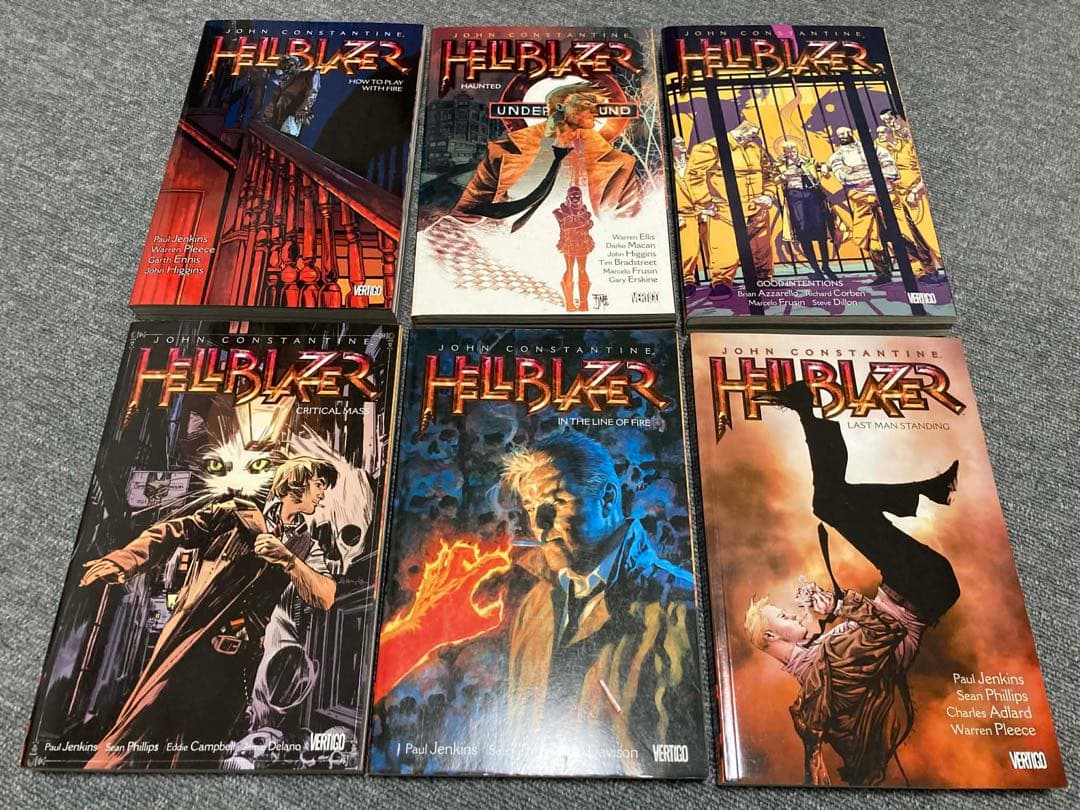 Hellblazer ヘルブレイザー 第9巻～第14巻 セット まとめ売り 2026年最新】ヘルブレイザーの人気アイテム - メルカリ