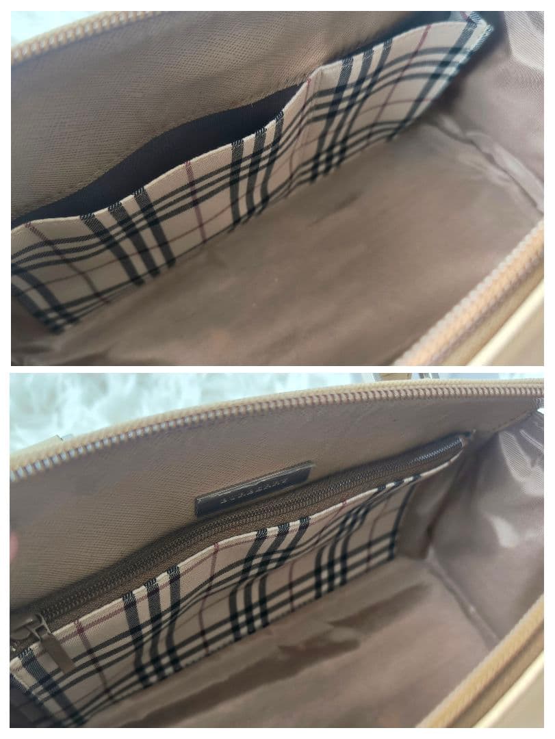 BURBERRY バーバリー ハンドバック ドラム サフィアーノレザー