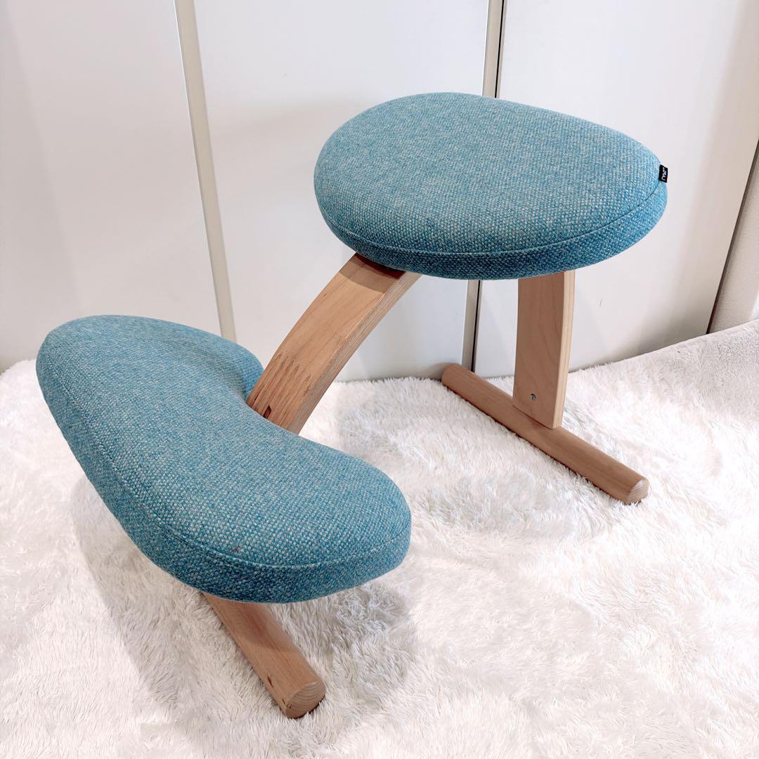 【人気色】Rybo リボ社 バランスイージー チェア 姿勢矯正椅子 バランスラボ バランスチェア バランスイージー 学習椅子 木製 北欧