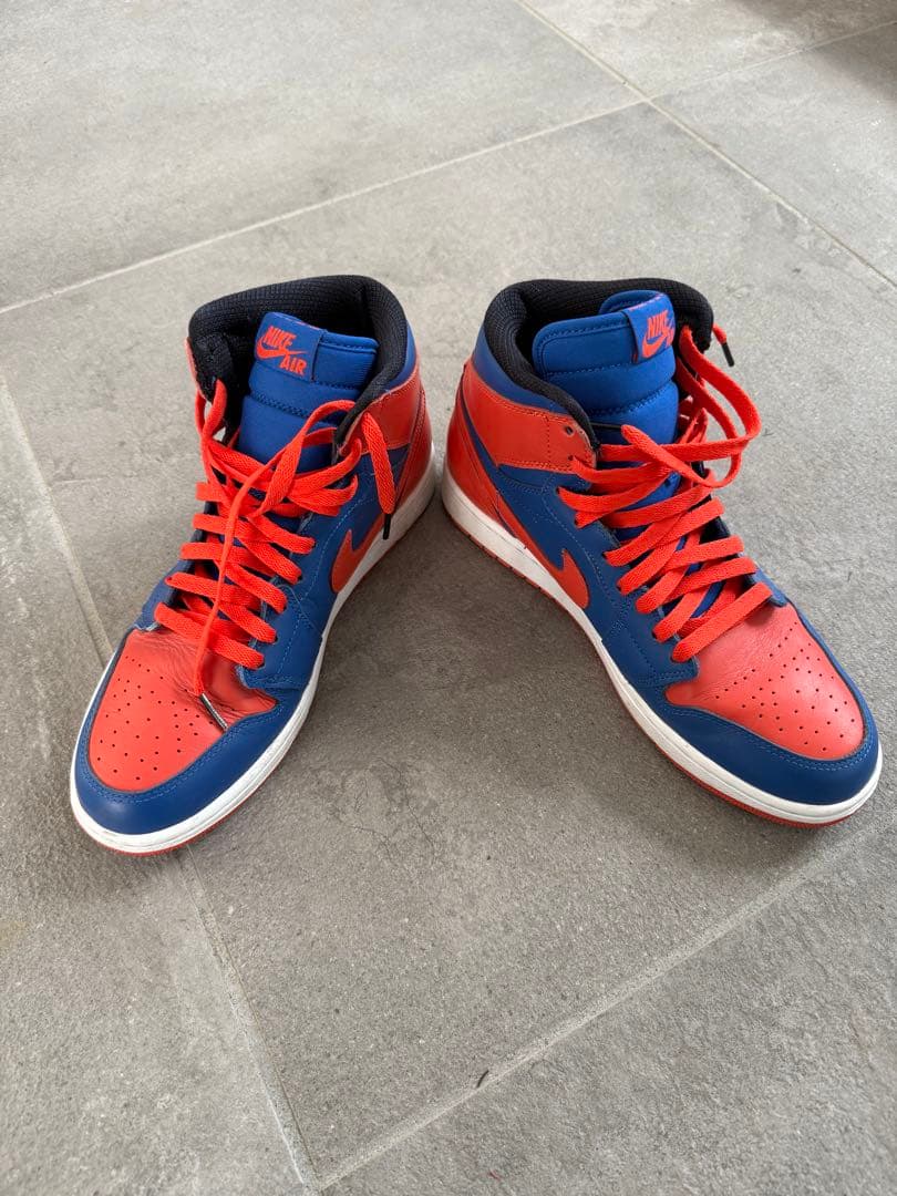 シューズ(男性用) Nike Air Jordan 1 Retro High \"Knicks\"
