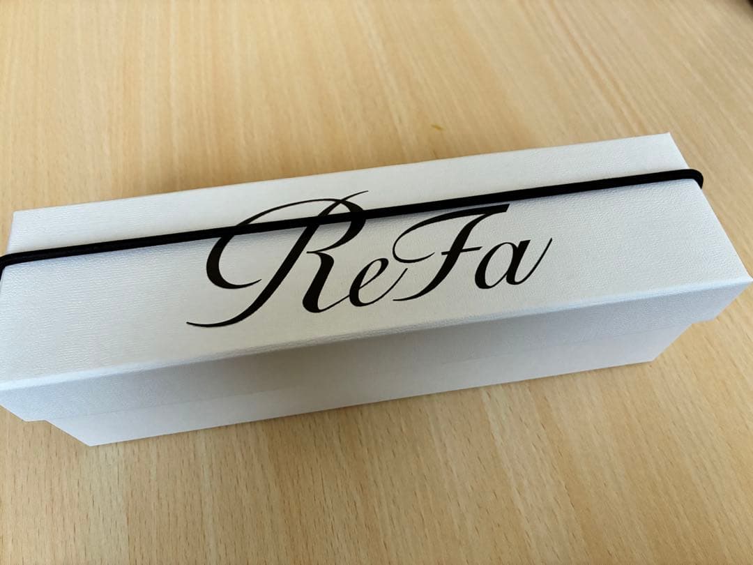 リファフィンガーアイロンSTシャンパンゴールド箱付保証書付 美品