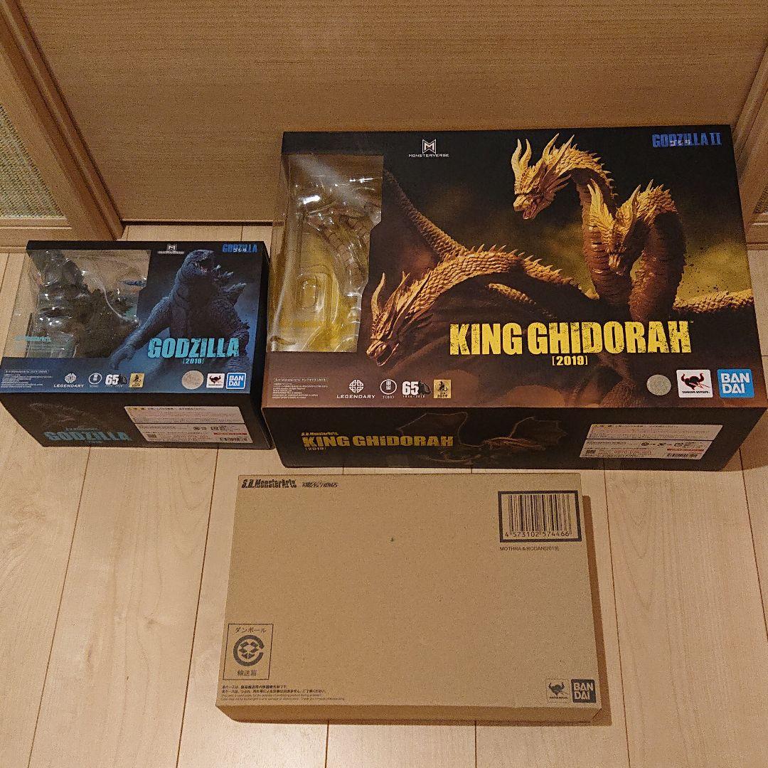 S.H.MonsterArts ゴジラ&キングギドラ&ラドン&モスラセット