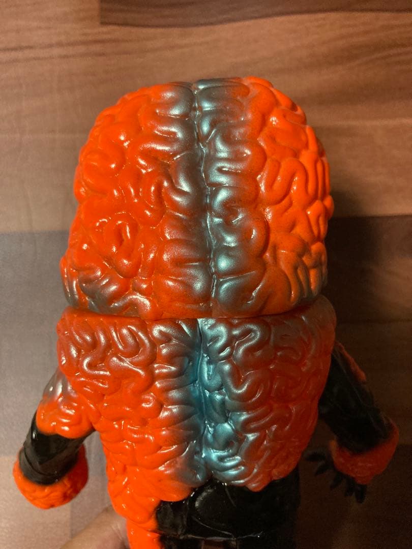 超人怪人工房 ノウゲルゲ オレンジ色 ソフビ バロムワン