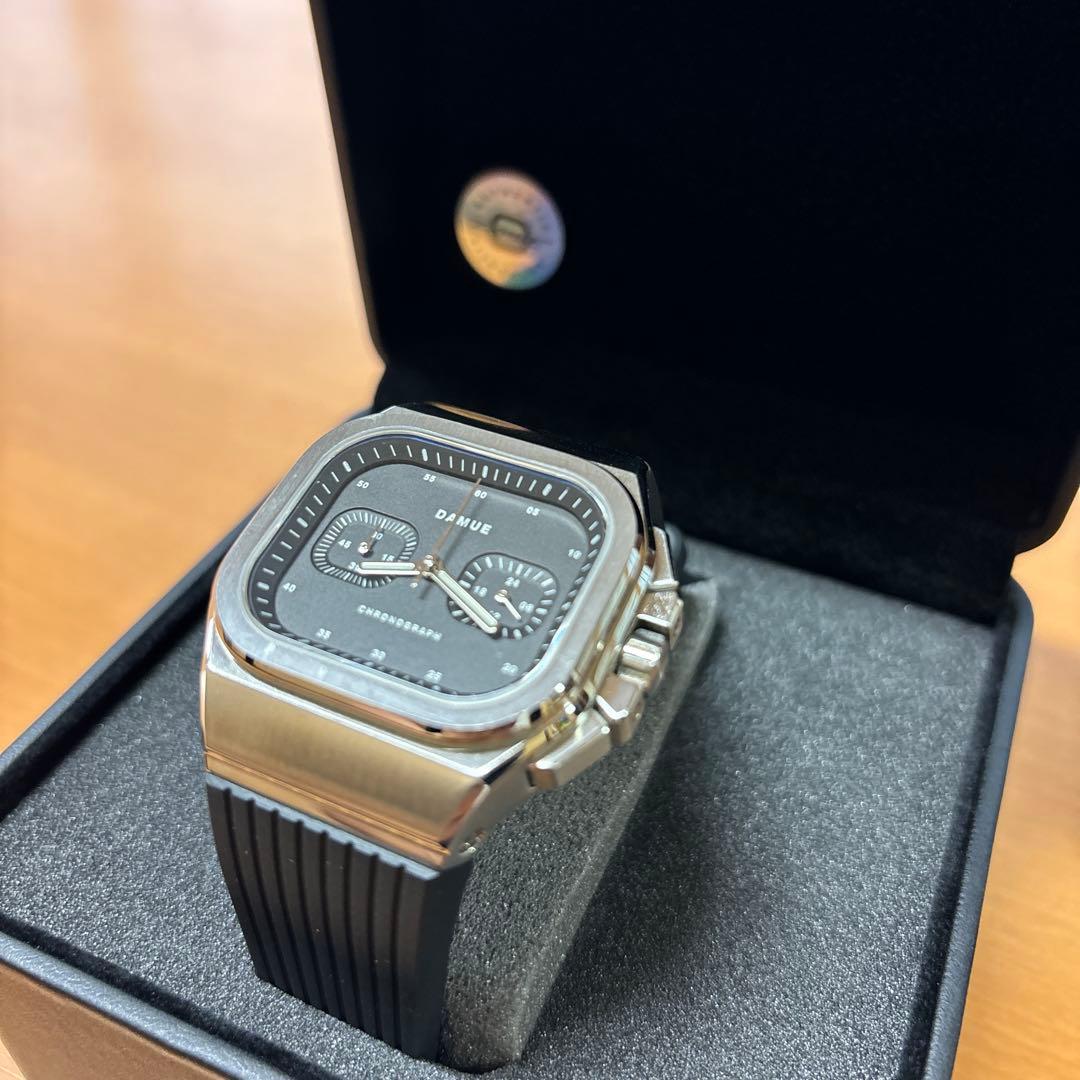 DAMUE☆D56☆クロノグラフ☆ダミュー⭐️ブラック - メルカリ