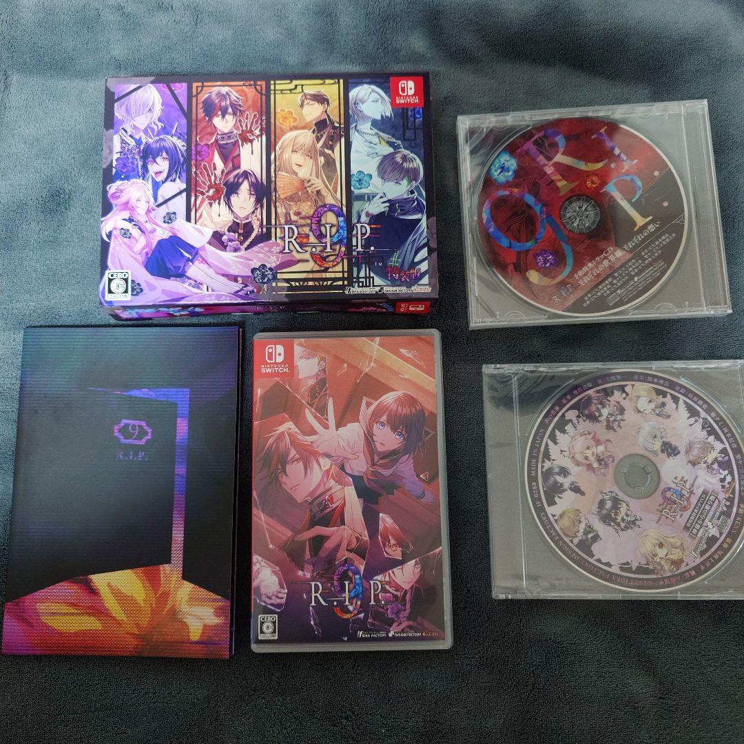 switch】9 R.I.P ナインリップ 特典CD付き 限定版 - メルカリ