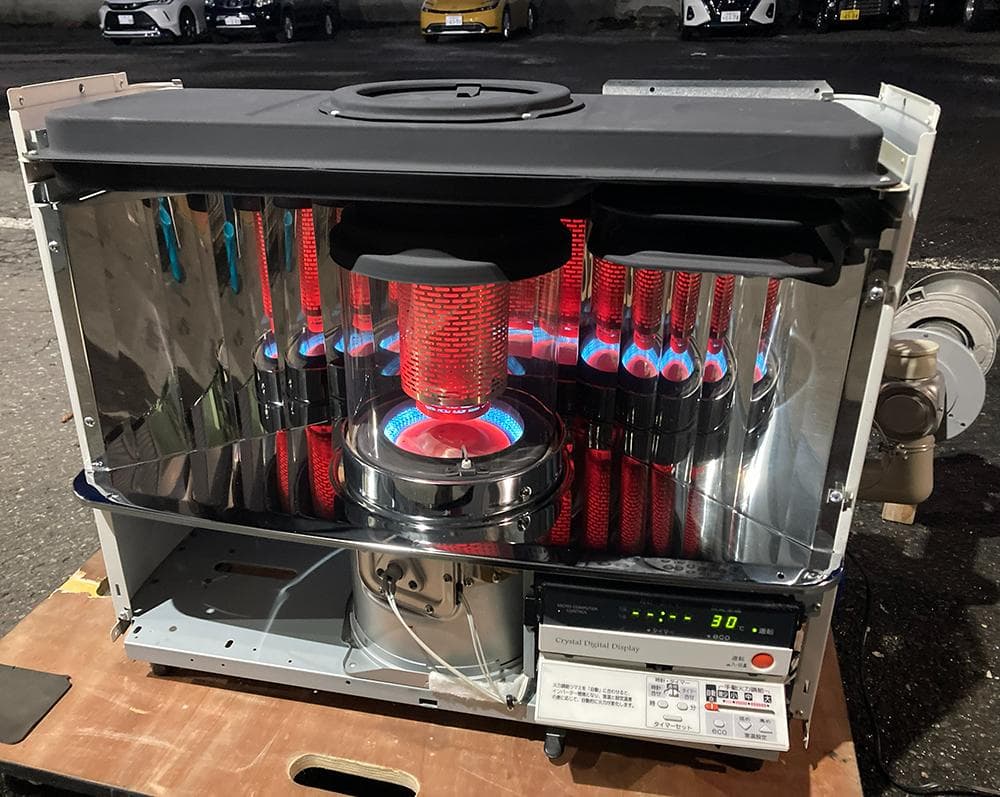 整備済◇コロナ□ FF式 輻射型 石油ストーブ ◇ FF-68BSL 灯油 暖房