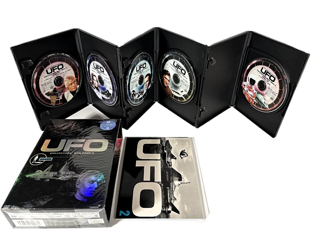 美品】謎の円盤UFO コレクターズ・BOX PART 1&2 セット DVD - メルカリ