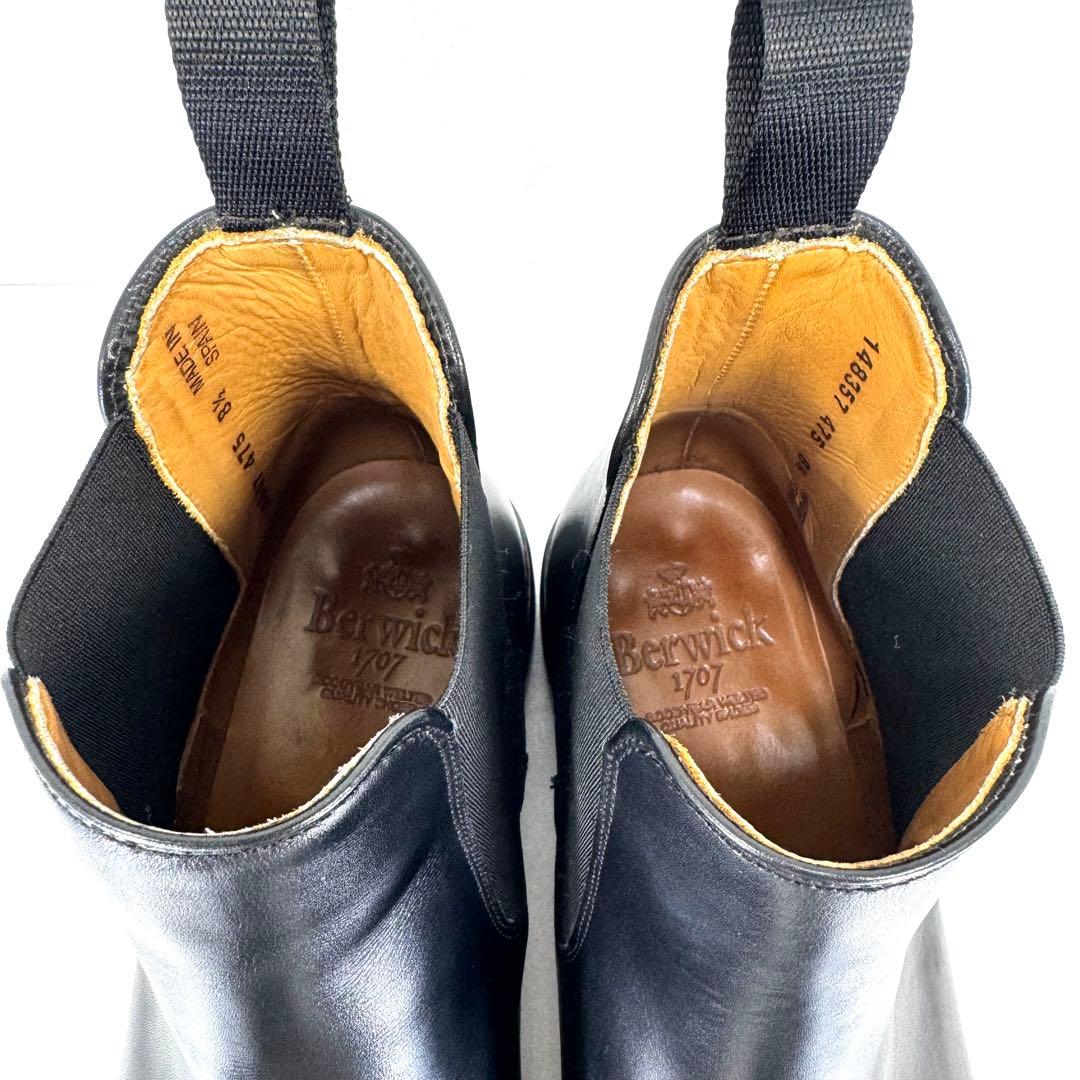 【Berwick】 バーウィック （27.5cm） サイドゴアブーツ 美品