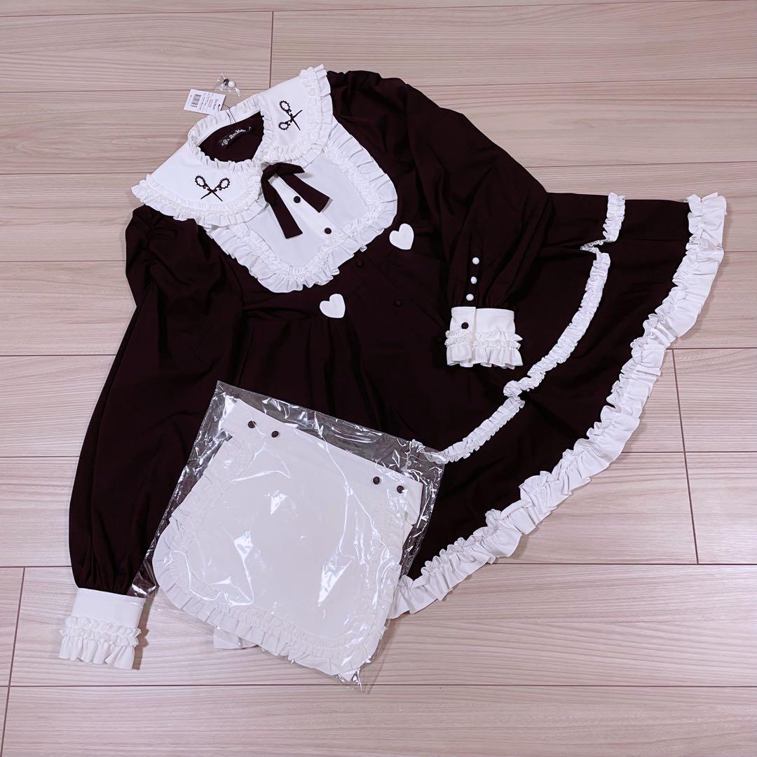 送料無料 新品未使用 dimmoire ディムモアール 絶メイドワンピース