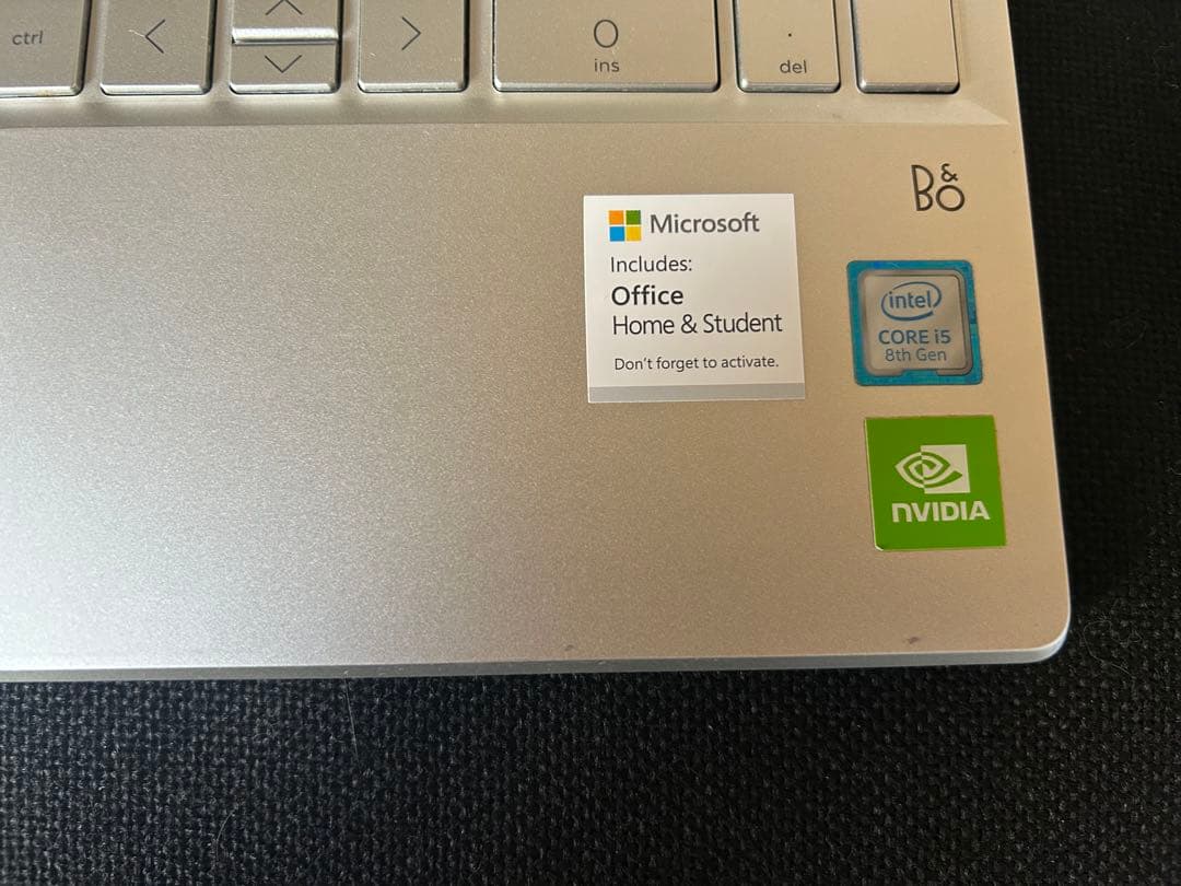 Windowsノート本体 HP Pavilion15-8265U CPU 1.60GHz 8GB 1TB