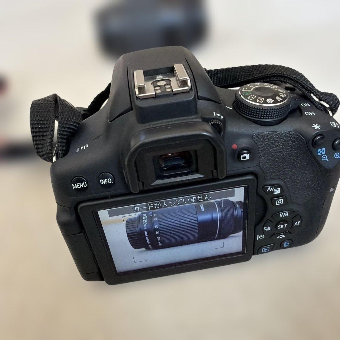 Canon EOS Kiss X8i 本体 + レンズ2本 デジタル一眼レフ - メルカリ