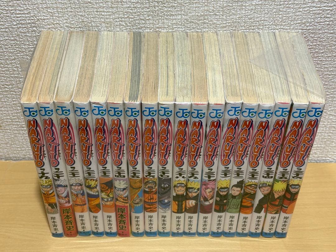 【R466m】《ヤケ等有り》 NARUTO-ナルト- 全72巻完結全巻セット