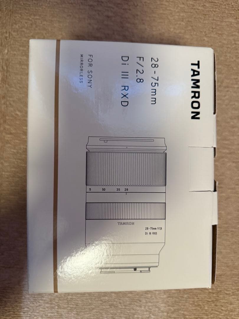 TAMRON 28-75㎜　F/2.8 Di III RXD 28-75mm F/2.8 Di III RXD (Model A036) | 仕様 | タムロン | TAMRON