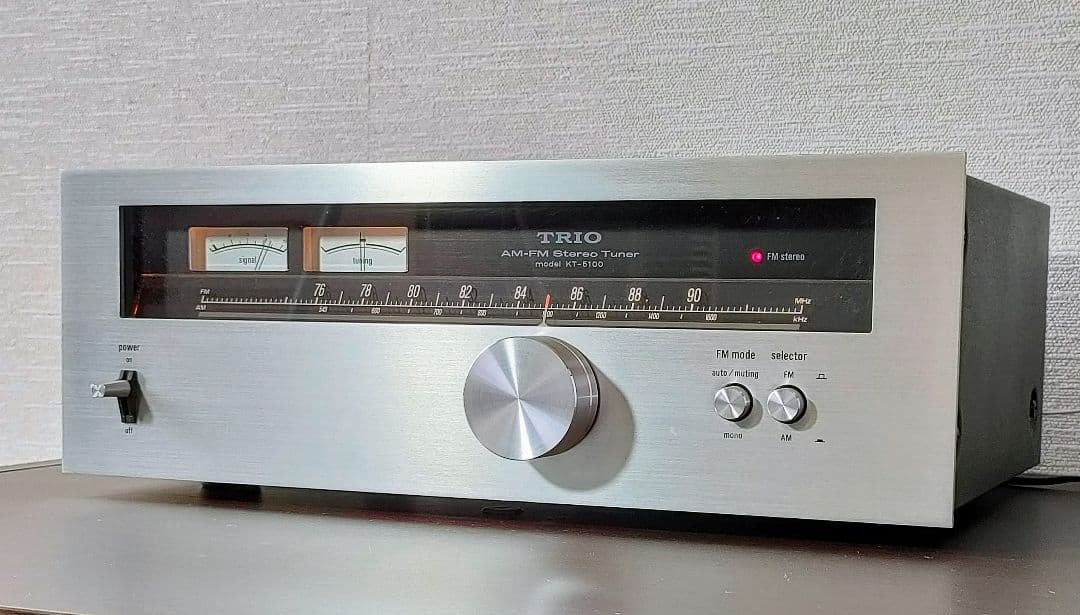 トリオ TRIO AM-FM ステレオチューナー KT-5100 - メルカリ