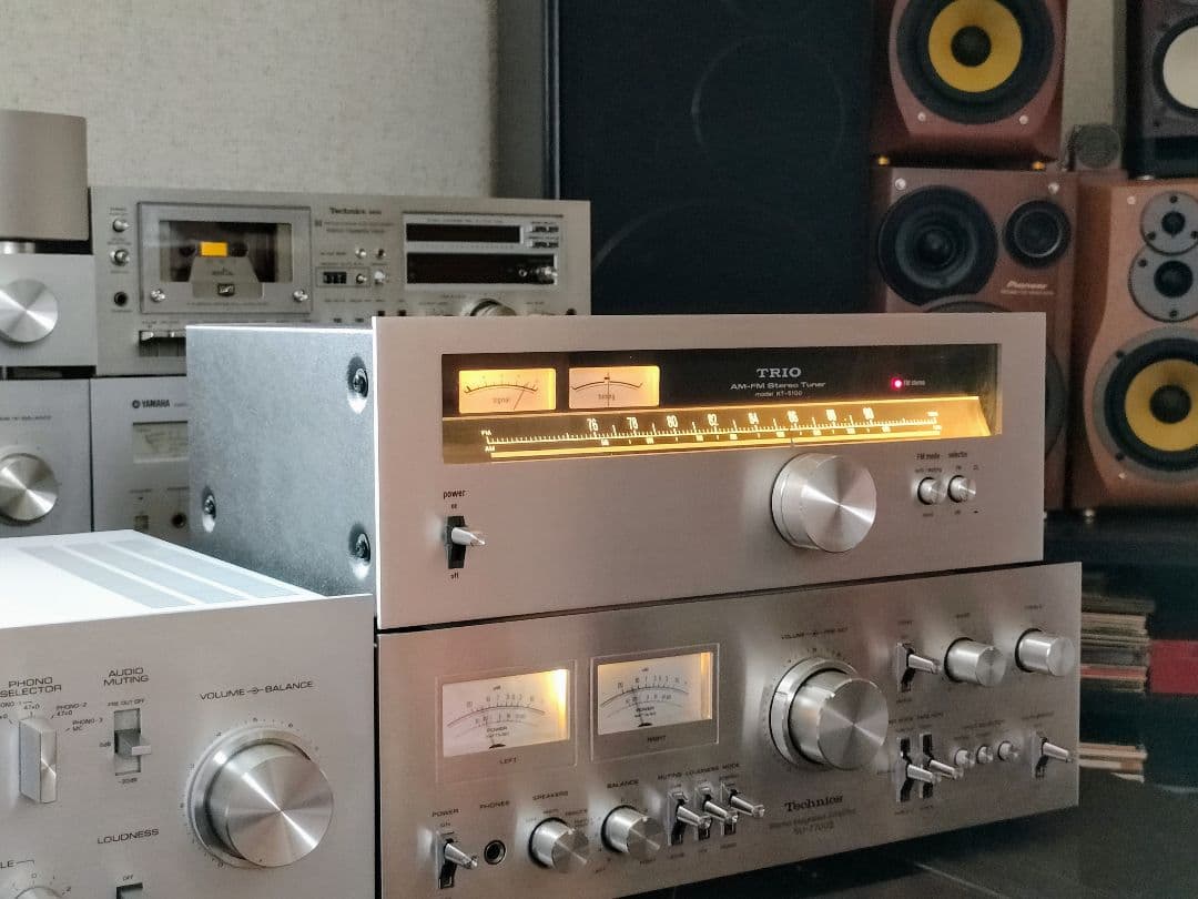 トリオ TRIO AM-FM ステレオチューナー KT-5100 - メルカリ