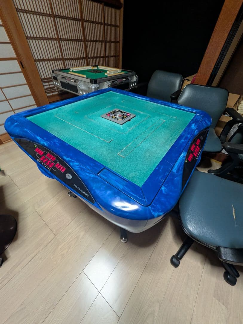 全自動麻雀卓！アモス！セヴィア！電波式点数表示枠！ - メルカリ