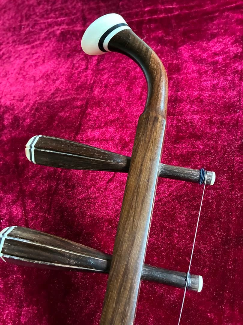 二胡☆最上級明清老紅木☆古月琴坊・万其興製作☆十年保証☆1123人100