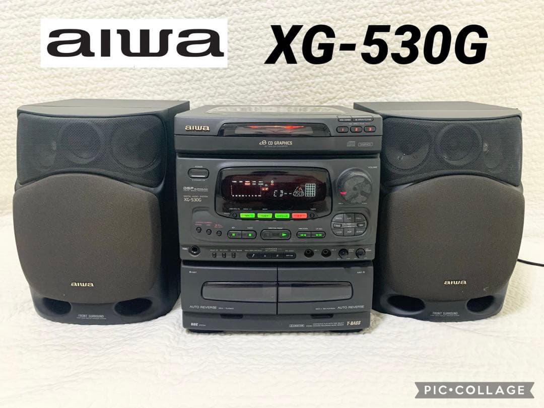 aiwa アイワ ミニコンポ XG-530 ラジオのみ - メルカリ