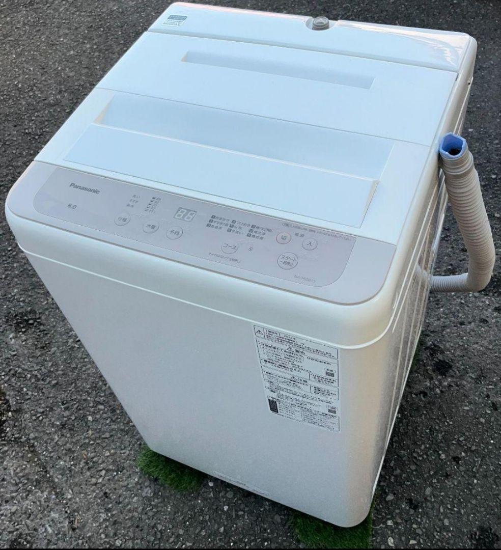 パナソニック 洗濯機 6.0kg 楽ポイフィルター　風乾燥機能付き　2022年製
