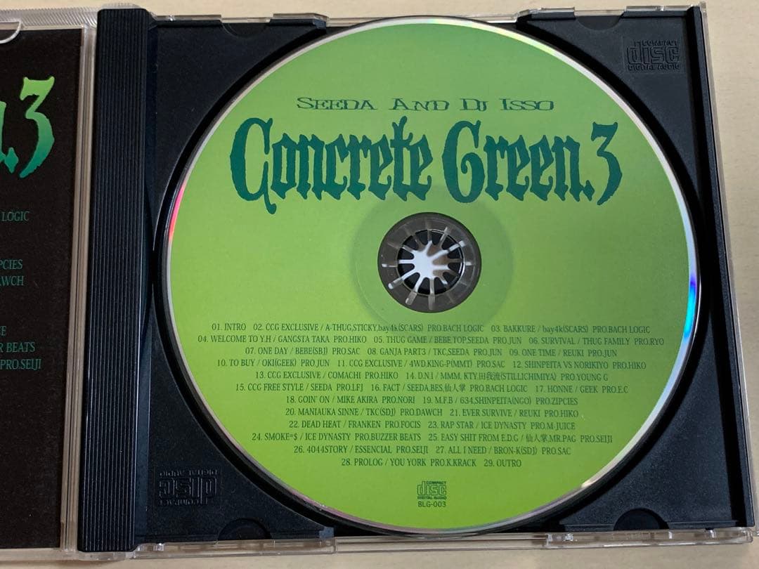 CONCRETE GREEN 3 ／SEEDA DJ ISSO NORIKIYO - メルカリ