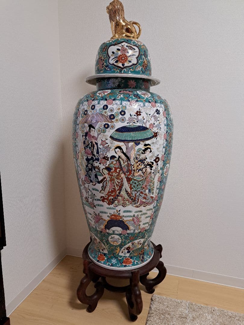 【直接お渡し】絢爛豪華 沈香壺 大型140㎝ 獅子冠 楽天市場】沈香壺の通販