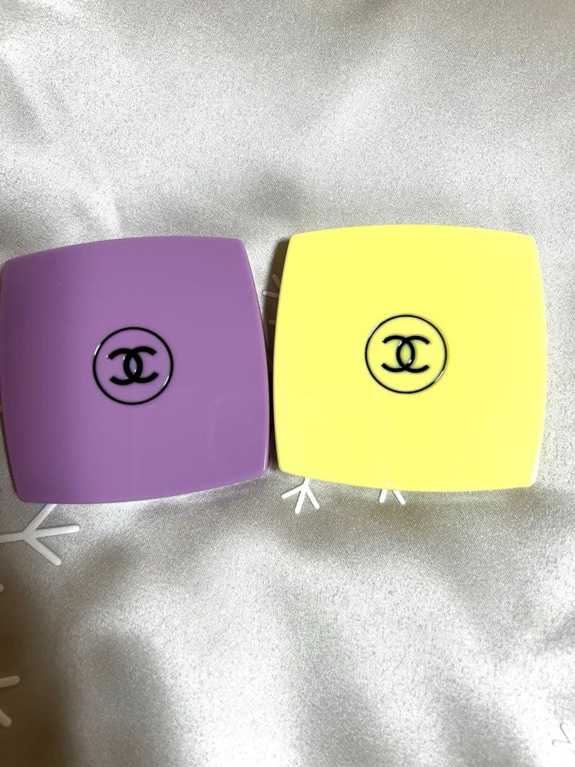 正規品ノベルティ シャネル コンパクトダブルミラー CCロゴが刻印
