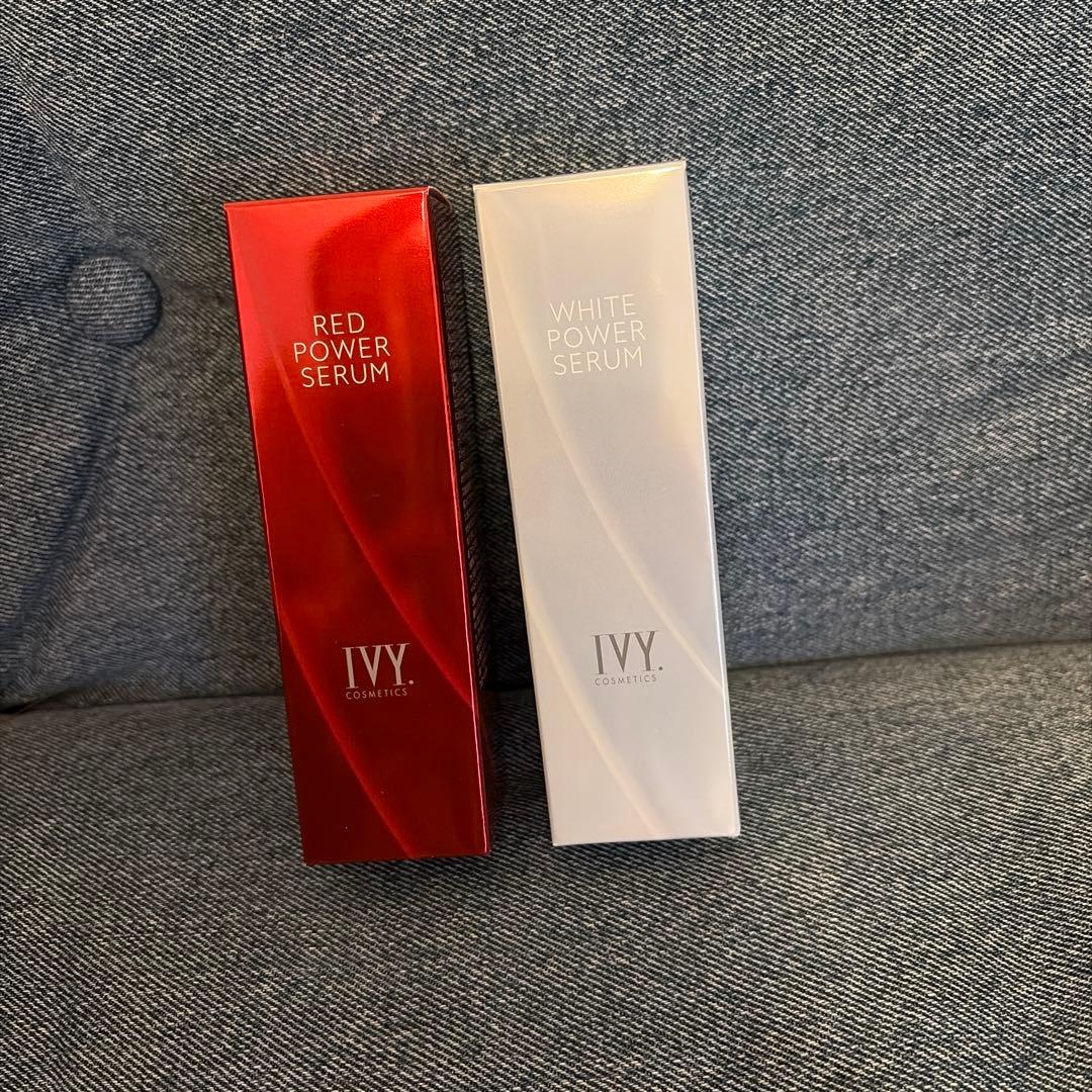 IVY レッドパワーセラム & ホワイトパワーセラム 浸透美活液について | 製品情報 | アイビー化粧品