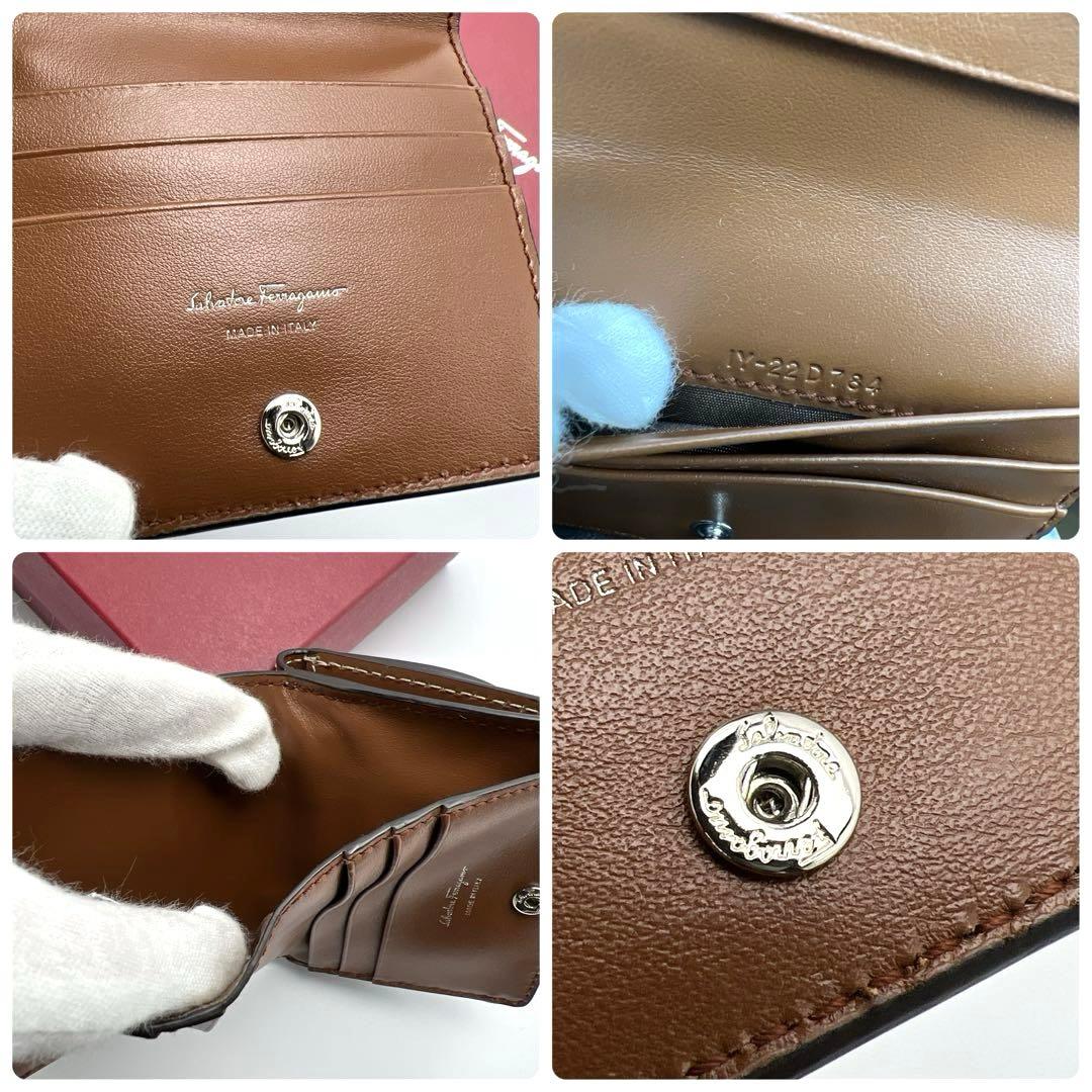 ☆《新品未使用》 フェラガモ ガンチーニ 2WAY ショルダーウォレット